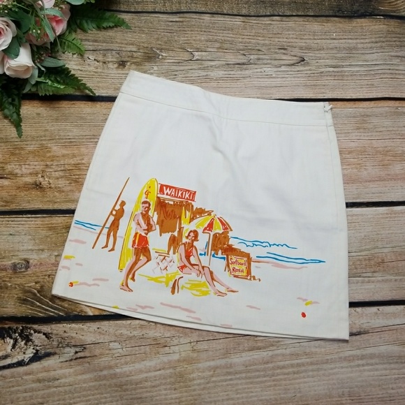 J. Crew Dresses & Skirts - J.Crew NWT Ivory SURFER Skirt